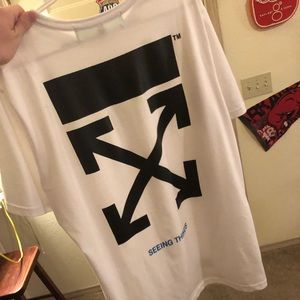 Off-White Seeing Things “Main Label” T-Shirt